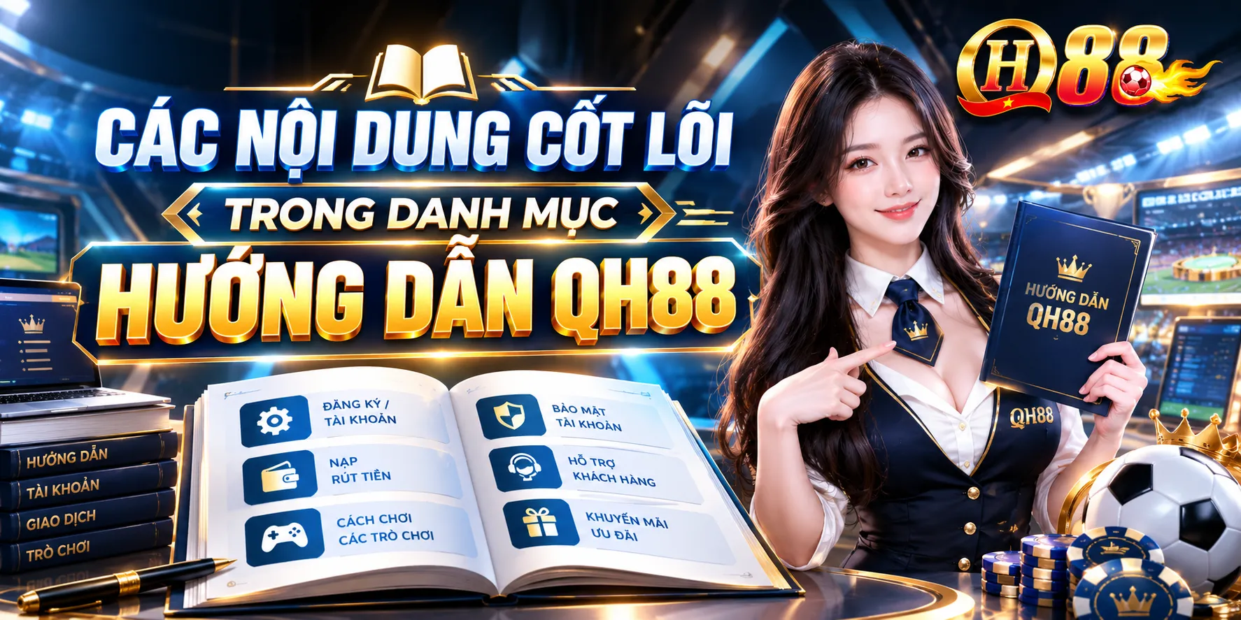 Các nội dung cốt lõi trong danh mục Hướng dẫn QH88